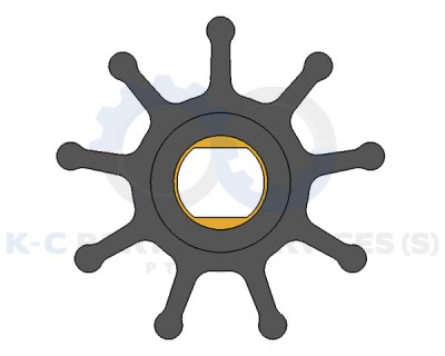 8001K Flexible Rubber Impeller Kit